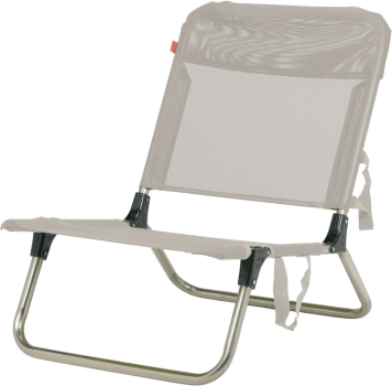 FIAM® Quick Strandstuhl Aluminium Taupe